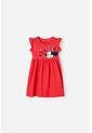 Vestido De Minnie Mouse Con Bolero En Manga Rojo Para Niña 2T A 5T 4T de Disney