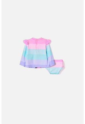 Conjunto Der Baño De Minnie Mouse Multicolor Para Bebé Niña 6-9