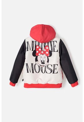 Chaqueta De Minnie Mouse Con Capucha Multicolor Para Niña 6