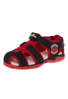 Sandalias Con Diseño De Spiderman Para Niño Pequeño Negro Disney 210221