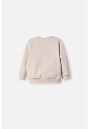 Buzo De Mickey Mouse Caqui Estampado En Frente Para Bebé Niño 12-18