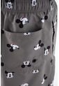 Pantaloneta De Baño De Mickey Mouse Verde Militar Con Bolsillo Para Hombre XS de Disney