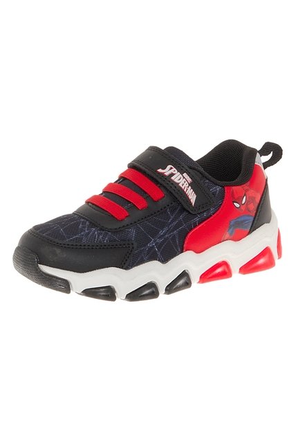 Zapatos Deportivos Con Diseño De Spiderman Para Niño Pequeño Negro Disney 210024