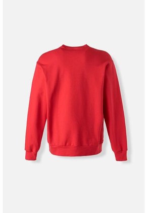 Buzo De Los Simpson Rojo Cerrado Para Hombre