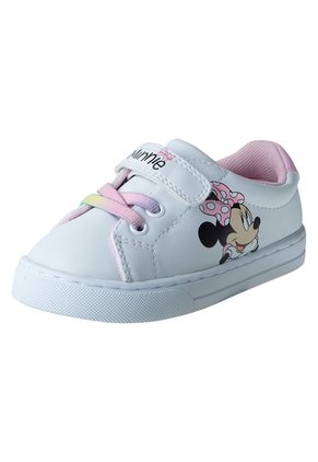 Zapatos Deportivos Con Diseño De Minnie Para Niña Pequeña Blanco Disney 198946 Payless