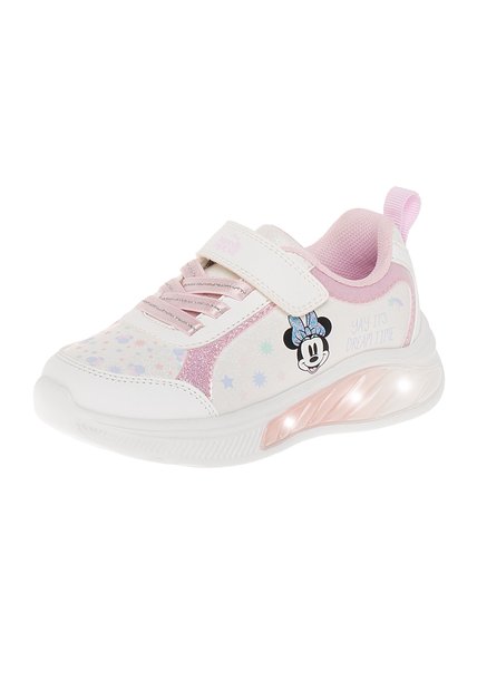 Zapatos Deportivos Con Diseño De Minnie Para Niña Pequeña Blanco Disney 211713
