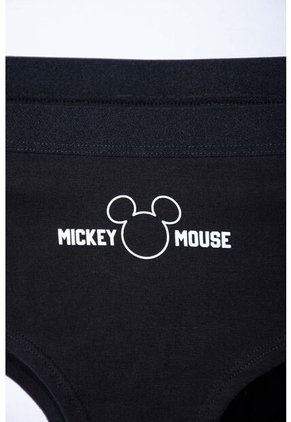 Pack X2 Panties De Mickey Mouse Negro Y Blanco Para Mujer S