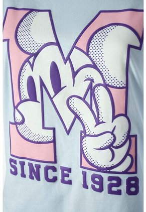 Camiseta De Mickey Mouse Slim Fit Para Mujer XS