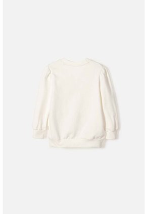 Buzo De Minnie Mouse Cerrado Marfil Para Niña 2T A 5T 2T