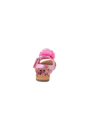 Sandalias Con Diseño De Minnie Y Flores Para Niña Pequeña Rosa Claro Disney 200087