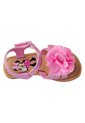 Sandalias Con Diseño De Minnie Y Flores Para Niña Pequeña Rosa Claro Disney 200087 de Disney
