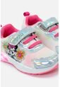 Tenis Con Luces De Minnie Mouse Blanco Y Rosado Para Niña 32 de Disney