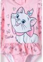 Vestido De Baño De La Gata Marie Rosado Manga Larga Para Niña 2t A 5t 4T de Disney