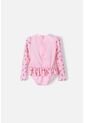 Vestido De Baño De La Gata Marie Rosado Manga Larga Para Niña 2t A 5t 4T de Disney
