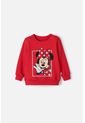 Buzo De Minnie Mouse Cerrado Rojo Para Niña 5T de Disney