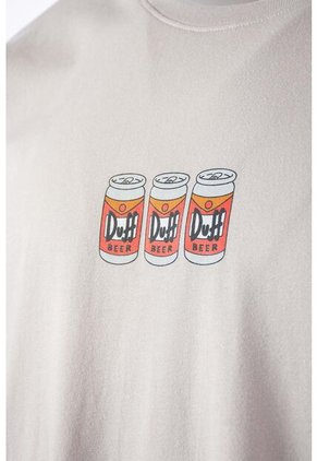 Camiseta De Littlemic Manga Corta Marfil Para Niña 2T A 5T 5T