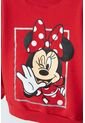 Buzo De Minnie Mouse Cerrado Rojo Para Niña 5T de Disney