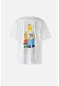 Camiseta De Los Simpson Regular Fit Para Hombre XS de Disney