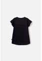 Camiseta De Minnie Mouse Manga Corta Negra Para Niña 10 de Disney