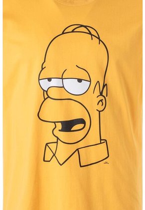 Camiseta De Los Simpson Regular Fit Para Hombre XS