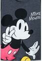 Camiseta De Mickey Mouse Manga Corta Negra Para Niña 4 de Disney