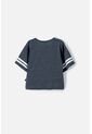 Camiseta De Mickey Mouse Manga Corta Negra Para Niña 4 de Disney