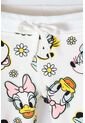 Conjunto De Minnie Mouse Marfil De Manga Larga Para Niña 2T A 5T 2T de Disney