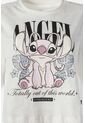 Camiseta De Lilo & Stitch Boxy Fit Para Mujer S de Disney
