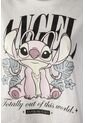 Camiseta De Lilo & Stitch Boxy Fit Para Mujer S de Disney