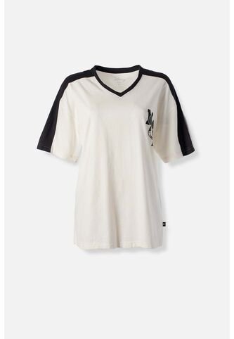 Camiseta De Mickey Mouse Oversized Fit Para Mujer L Disney