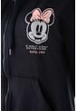 Buzo De Minnie Mouse Con Capucha Negro Para Mujer de Disney