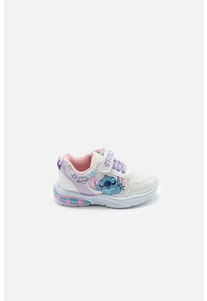 Tenis Con Luces De Stitch Multicolor Para Niña 25
