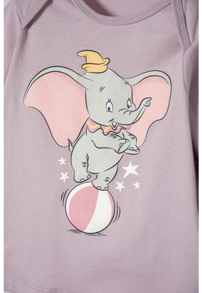 Pijama De Dumbo Con Pantalón Largo Multicolor Para Bebé Niña 12-18