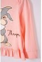 Pijama De Bambi Con Pantalón Largo Mandarina Y Marfil Para Bebé Niña 12-18 de Disney