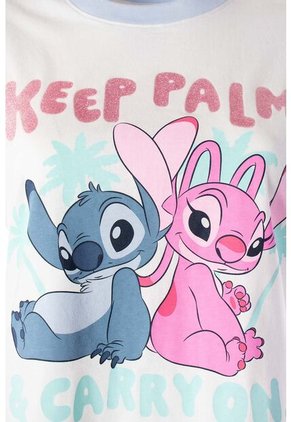 Camiseta De Stitch Regular Fit Para Mujer L