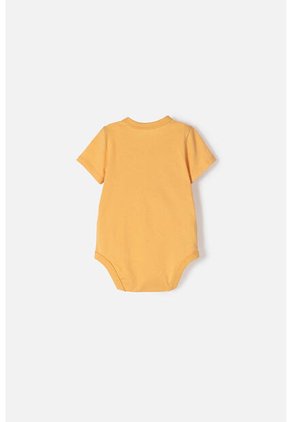 Body De Winnie The Pooh Manga Corta Mostaza Para Bebé Niña 6-9