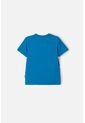 Camiseta De Mickey Mouse Manga Corta Azul Para Niño 2T A 6T 5T de Disney