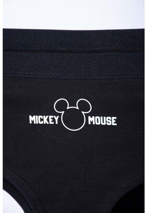 Pack X2 Panties De Mickey Mouse Negro Y Blanco Para Mujer M