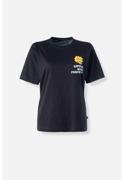Camiseta De Los Simpsons Regular Fit Para Mujer