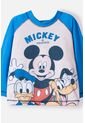 Conjunto De Baño De Mickey Mouse Azul Manga Larga Para Bebé Niño 9-12 de Disney