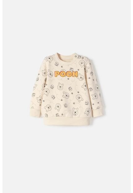 Buzo De Winnie The Pooh Cerrado Multicolor Para Bebé Niño 6-9