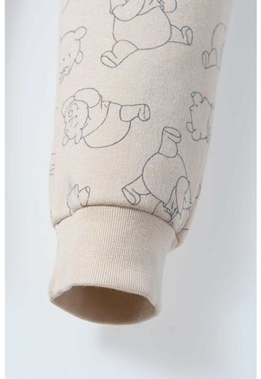 Conjunto De Winnie The Pooh Con Pantalón Marfil Para Bebé Niña 9-12