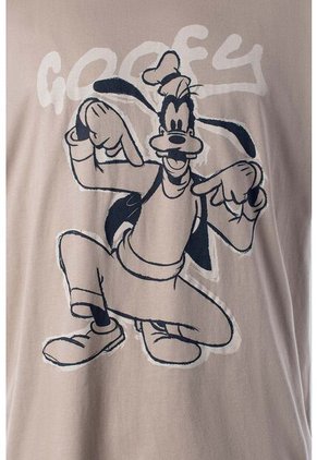 Camiseta De Goofy Regular Fit Para Hombre M