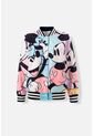 Chaqueta De Mickey Mouse Multicolor Abierta Para Mujer L de Disney