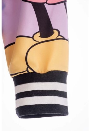 Chaqueta De Mickey Mouse Multicolor Abierta Para Mujer L