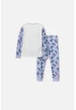Pijama De Lilo Y Stitch Manga Larga Multicolor Para Niña 4 de Disney