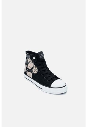Tenis De Mickey Mouse Negro Para Mujer 35