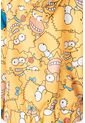 Chaqueta De Los Simpson Amarilla Con Capucha Para Mujer M de Disney