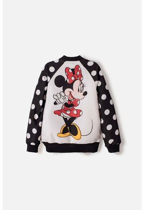 Chaqueta Minnie Mouse Con Cierre Rojo Paraiso Para Niña 8