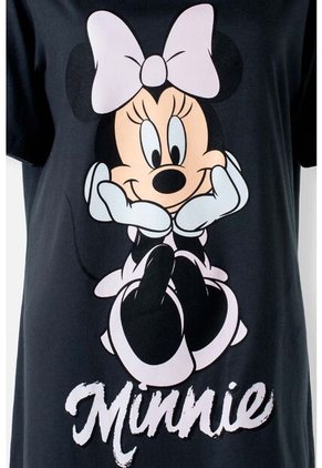 Pijama De Minnie Mouse Tipo Batola Gris Para Mujer XS